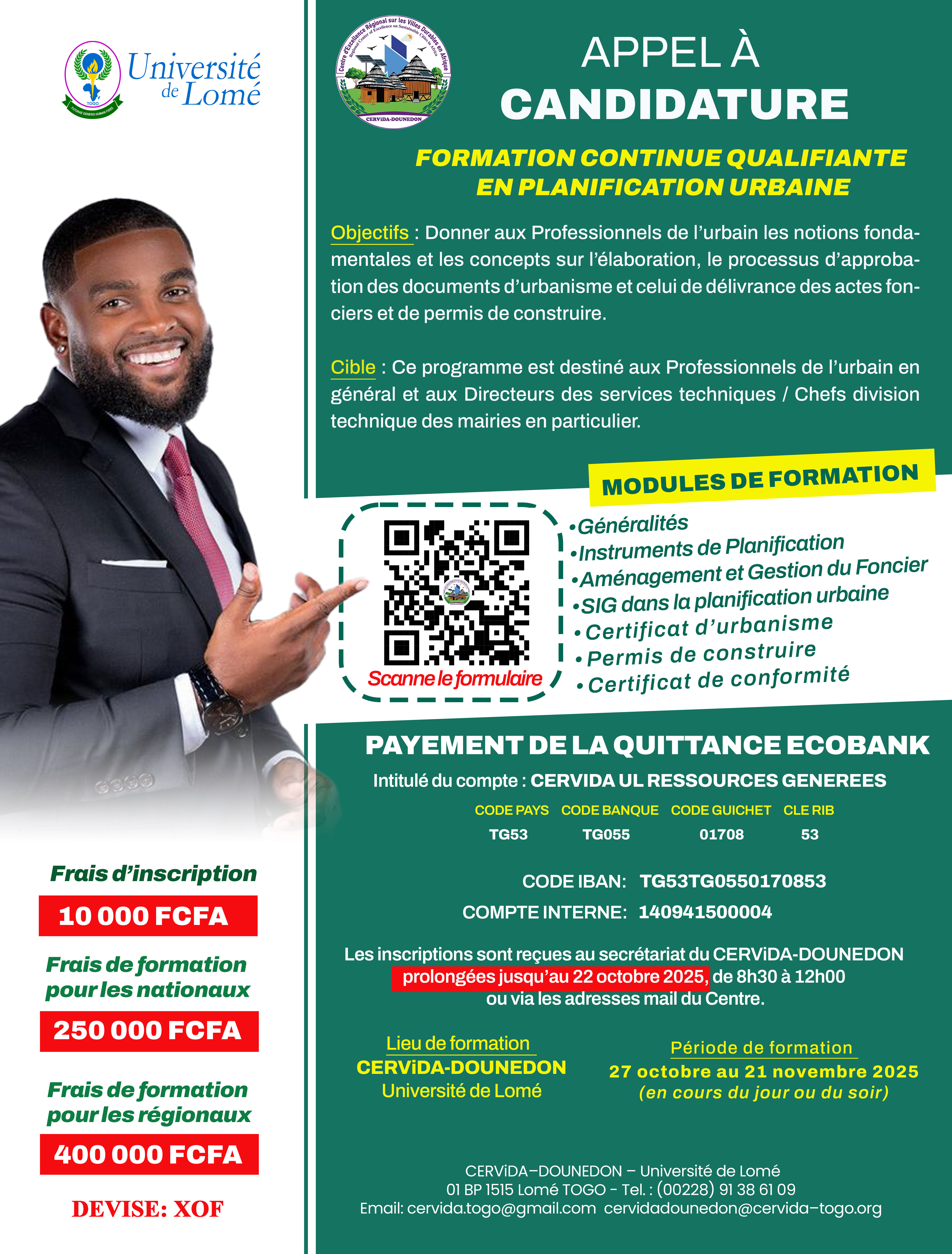 Appel à candidature