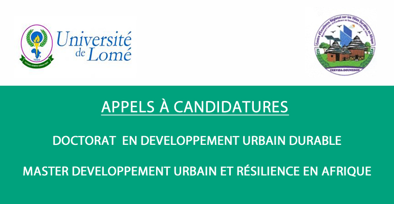 APPELS A CANDIDATURES